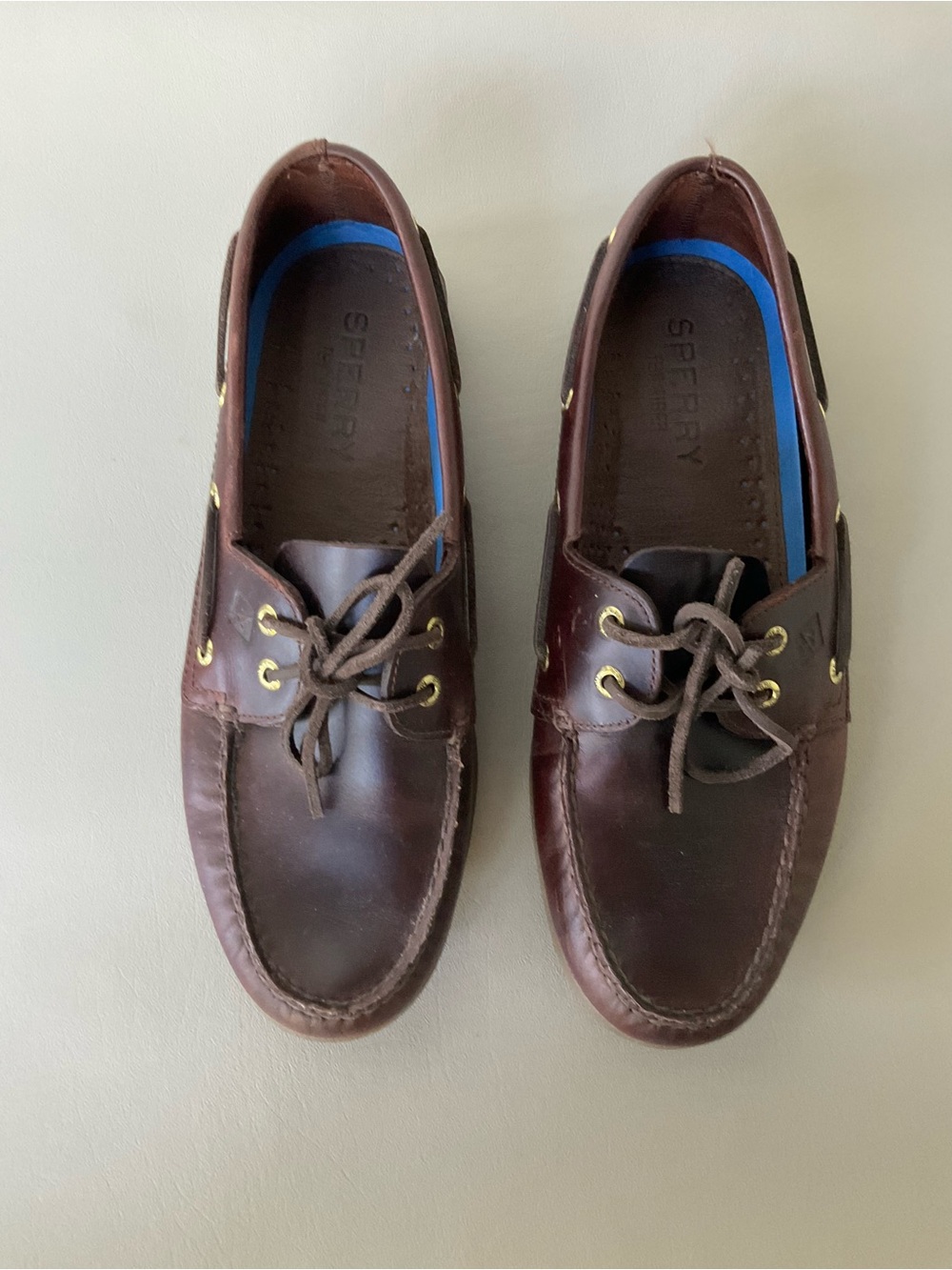 Sperry, Dark Brown, Leather, Loafers